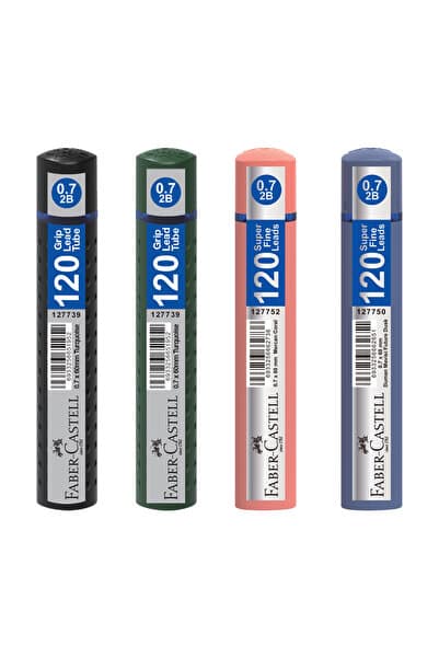 Faber Castell Grip Min 0,7 Uç 120'li 4 Adet
