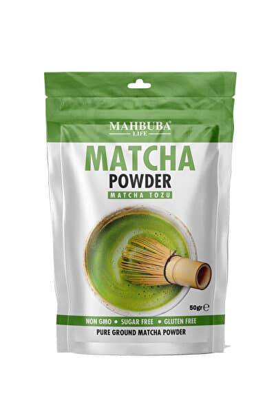 Mahbuba Saf Matcha Çayı Tozu Pure 50gr