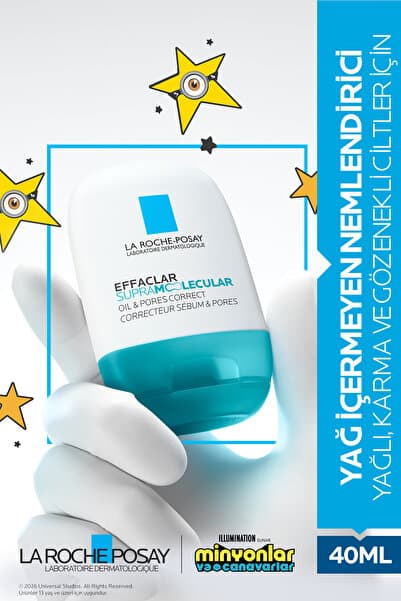 La Roche Posay Effaclar Supramolecular Karma ve Yağlı Ciltler İçin Yağ İçermeyen Gözenek Karşıtı Nemlendirici 40 ml
