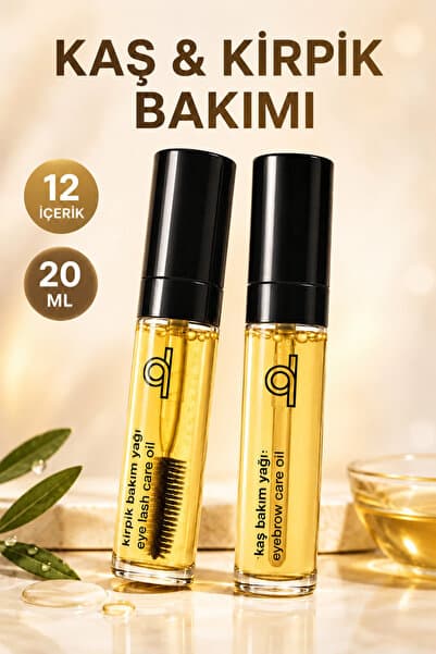 Quality Life Kaş Kirpik Serumu 12 Aktifli 20 ML - Besleyici ve Uzatıcı Bakım Yağı Güçlendirici Uzatma