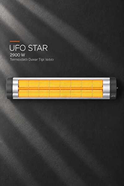UFO Star 2900 Infrared Duvar Tipi Isıtıcı - Termostatlı