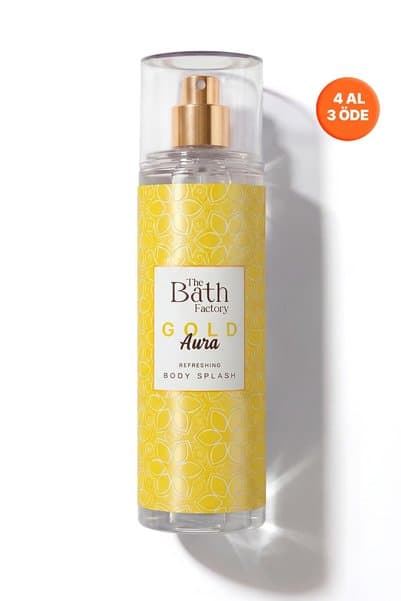 THE BATH FACTORY Gold Aura Saç ve Vücut Spreyi 200 ml