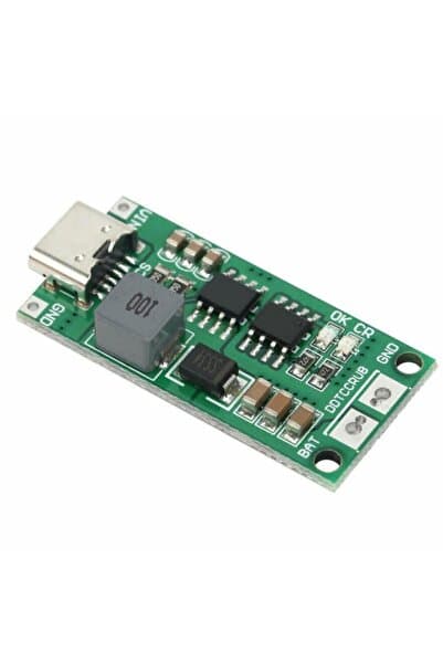 Genel Markalar 2S 2A BMS 16.8V Type C Lityum Pil Sarj Modülü 18650 Li-Ion Batarya Step-Up Boost