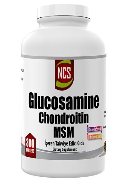 Ncs ® Glukozamin Kondroitin Msm 300 Tablet Akgünlük Hyaluronic Acid
