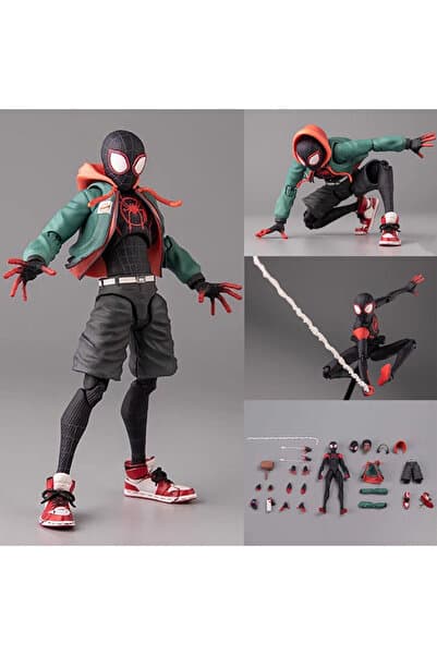 MYCH Spider-Man Spiderman Across the Spider-Verse Miles Morales Örümcek Adam Figür Spider man V2