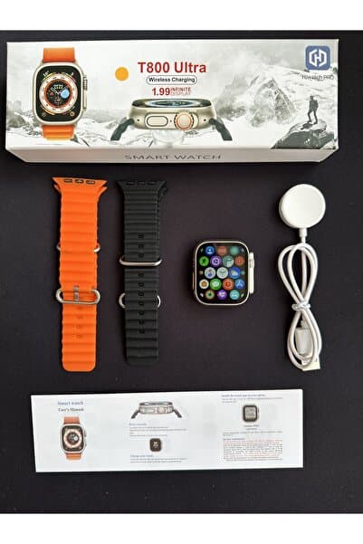DT3 MATE T900 Ultra Hi Watch Ultra Akıllı Saat Kordon Hediyeli Watch 8 Ultra Smart Watch 49 Mm Android Ve Ios