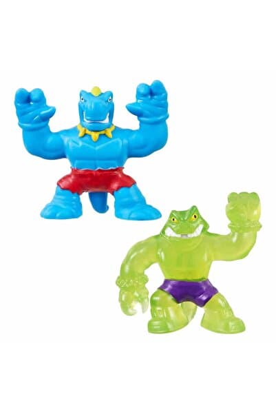 Goojitzu Mini 2'li Tyro vs Rock Jaw Figür Oyuncaklar