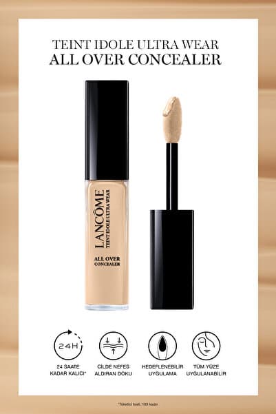 Lancome Teint Idole 24 Saate Kadar Kalıcı Kapatıcı 110 - Ivoire C 3614273074476