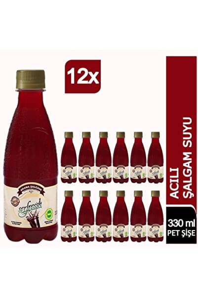 Serfresh Adana Şalgamı ACILI 12x330 ML