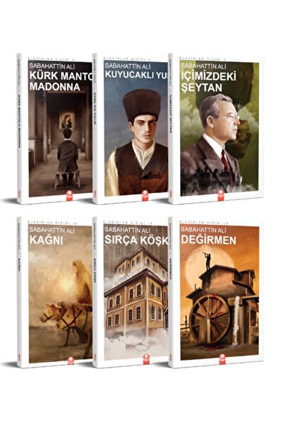 Kızıl Panda Yayınevi Sabahattin Ali Seti 6 Kitap