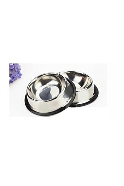 mywarehouse 2 Adet Paslanmaz Çelik Mama Ve Su Kabı, Alt Taban 16 Cm (250 ML-8 OZ)