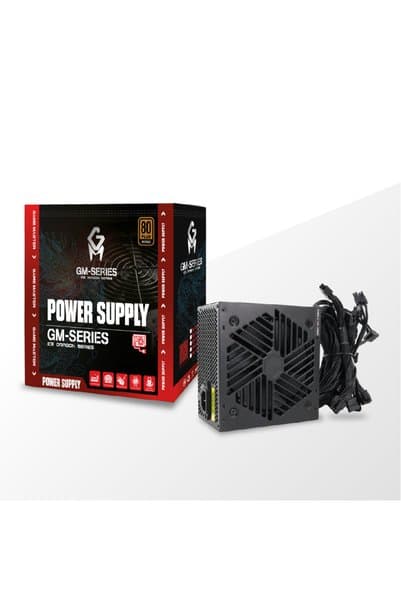 GM Game Master 600w 80+ Bronze Kasa Power Supply PSU Güç Kaynağı