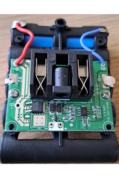Depolife Şarjlı Batarya Grubu 3lü 18650 Li-ion Pil 12v 2000 Mah Pcbli Şarj Bms Devreli Pil Seti Okul Proje