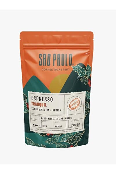 Sao Paulo Tranquil Santo Espresso 1000 Gram - Hancıoğlu Kahve