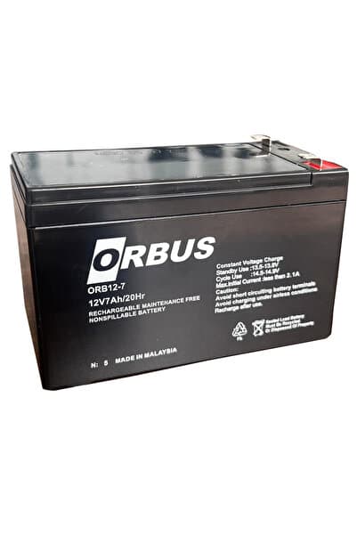 ORBUS 12V 7AH AGM AKÜ