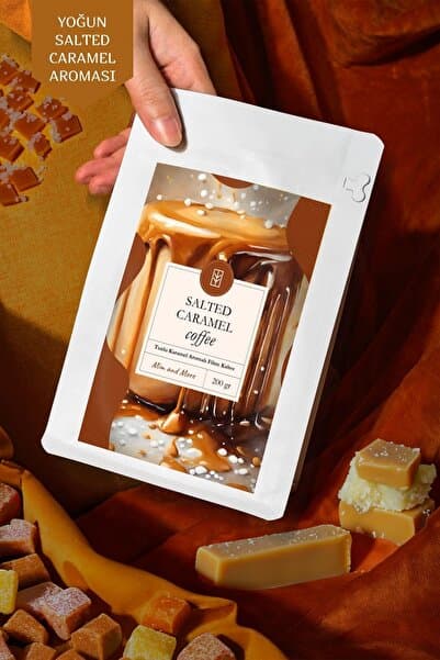 Mim and More Salted Caramel Coffee – Tuzlu Karamel Aromalı Filtre Kahve 200 gr