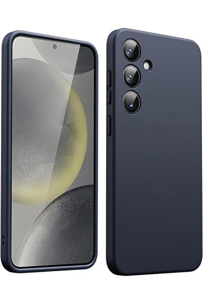 Rivor Samsung Galaxy S24 Plus Uyumlu Kılıf Kamera Korumalı İçi Kadife Mat Lansman Renkli Silikon Kapak