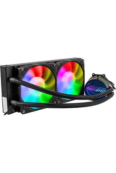 Revenge Nitro Cold 200 Intel / Amd Destekli Argb Fanlı Infinite Panel Cpu Işlemci 240mm Sıvı Soğutma Sistemi