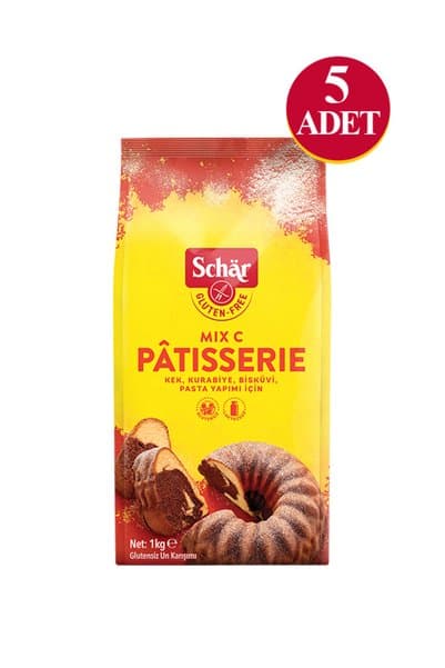 Schar Mix C Patisserie Glutensiz Un 1000 gr (5 ADET)