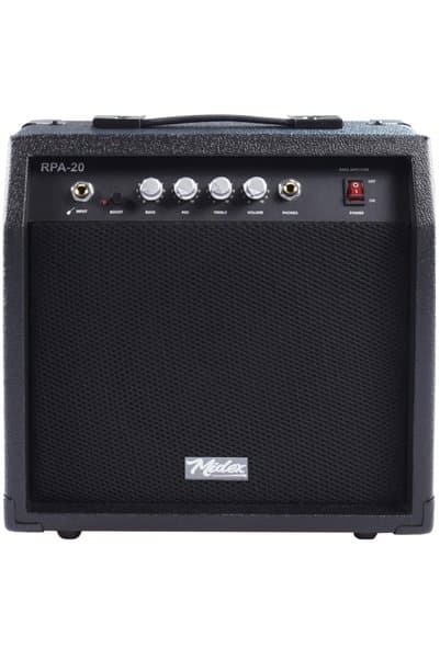 Lastvoice Midex Rpa-20bk Bas Gitar Amfisi 20 Watt Gain Özelliği Kulaklık Çıkışı