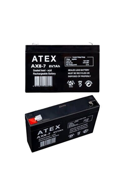 Bvs Elektronik 6 Volt AküÇocuk Oyuncak Araba Aküsü(Pili, Bataryası) 6 Volt 7 Amper Pilsan Ve Benzer Markalar Uyumlu