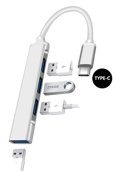 Favors Type-c To Usb Hub 4 Port Çoklayıcı Macbook Ile Uyumlu Çoğaltıcı Type C To Usb Converter Hub