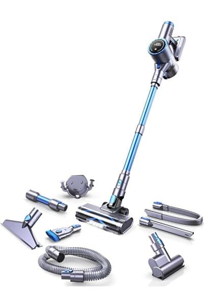 GSC 60 Şarjlı Dikey Süpürge | Yüksek Emiş Gücü | 40 Dakika Çalışma Süresi | 2,5 Litre Toz Kapasitesi