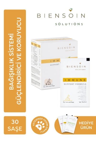 Biensoin Solutions Köpek Tedavi Hastalık Karşıtı Koruyucu Kolay Tüketilebilir 30x1gr Toz Saşe