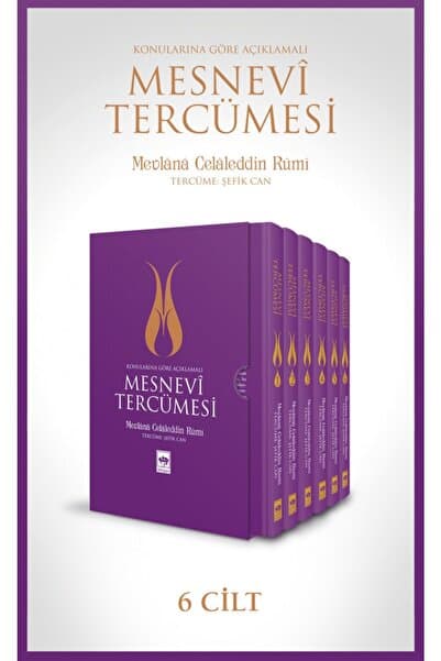 Ötüken Neşriyat Mesnevi Tercümesi 6 Cilt Takım - Mevlana Celaleddin Rumi