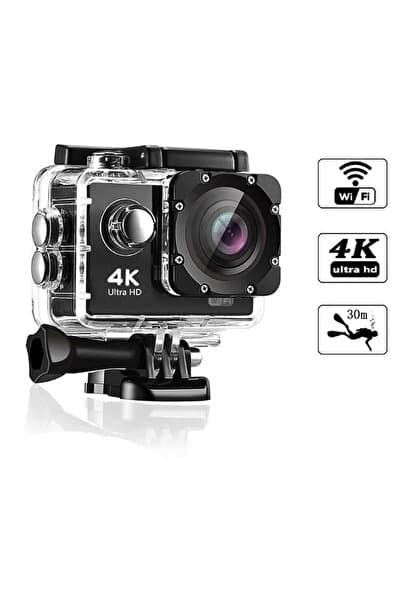 PREPARE 4K Ultra Hd 12Mp Wifi Waterproof 30m Su Geçirmez Aksiyon Kamera