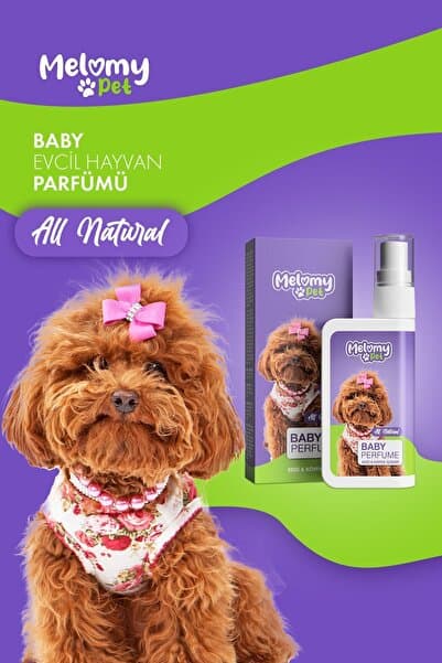 Melomy MeloMyPet Baby Kedi ve Köpek Parfümü, 50 ml