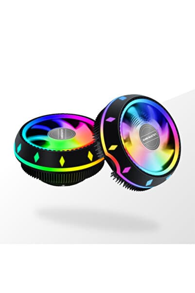 GM Game Master Game Master GM-95 Rainbow Ufo Siyah Cpu Fan