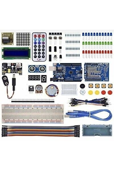 Genel Markalar Makers Arduino Uno R3 Full Başlangıç Seti 145 Parça