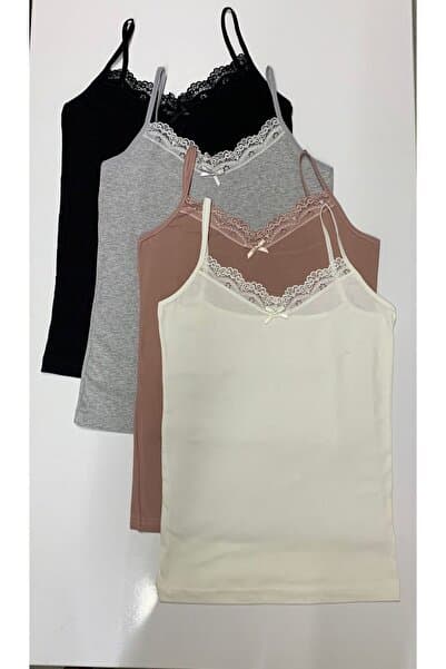 DANTELLİ PENYE LİKRALI 4'LÜ ATLET