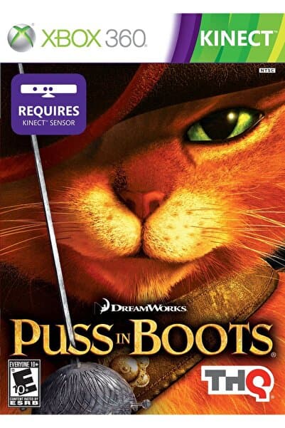 Ubisoft xbox 360 puss in boots (kamera destekli oyun)