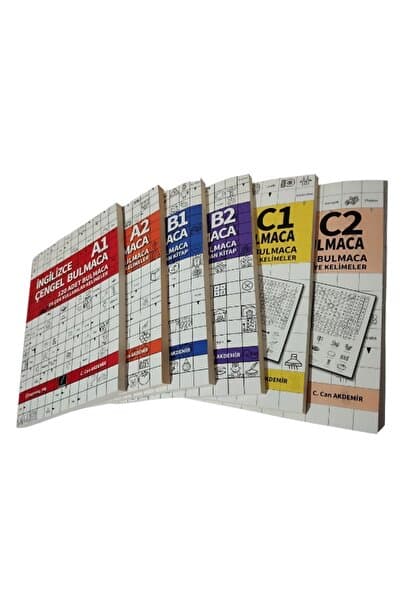 ZUGZWANG A1+A2+B1+B2+C1+C2 İngilizce Kelime Öğreten 6'lı Çengel Bulmaca Seti