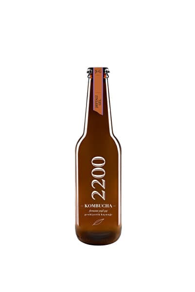 Kombucha 2200 330 Ml. Şeftali- Gül 6'lı Paket