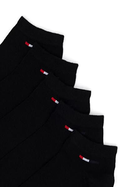 U.S. Polo Assn. 5’li Paket Çorap Siyah - Regular Fit - Şık ve Rahat Tasarım (Erkek/Bayan)