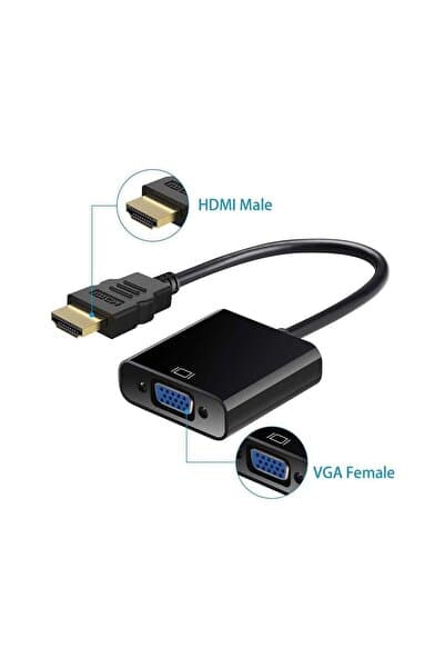 LESGO Hdmı To Vga Çevirici Dönüştürücü
