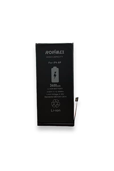 Rovimex Iphone 8 Plus Uyumlu Yüksek Kapasite Batarya Pil