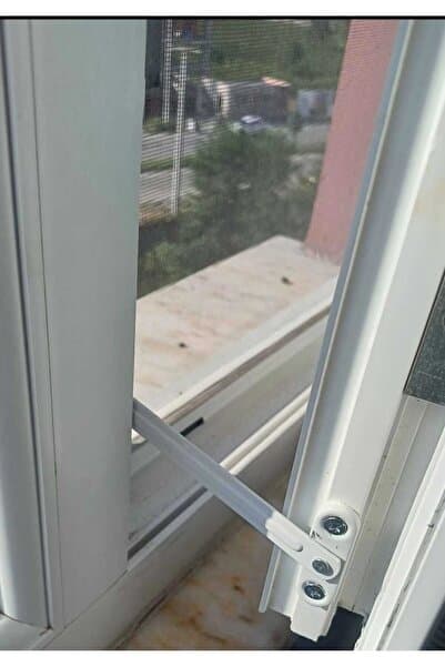HUZURAKS Pencere Kilidi Pvc Pimapen Kapı Pencere Gizli Çocuk Emniyet Kilidi Anahtarsız Vasistas 13cm