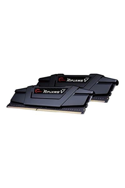 Genel Markalar Gskıll Ripjawsv Siyah 16gb (2x8gb) 3200mhz Ddr4 Soğutuculu Cl16 Pc Ram F4-3200c16d-16gvkb