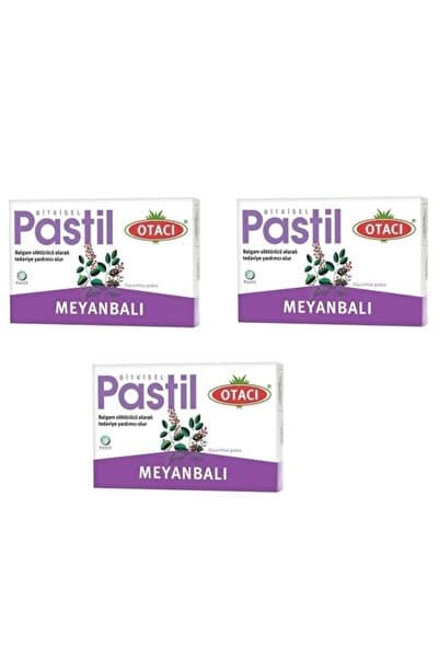Otacı Meyanbalı Bitkisel Pastil 16 Adet ( 3 Kutu )