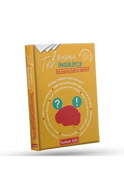 TEK Başına İngilizce, A1 - C2 Tüm seviyeler, 3000 kelime öğrenme kitabı, Okunuşlu, Başlangıç seviyesi