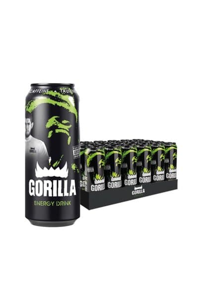 GORİLLA ENERGY 500ml X12 Enerji Içeceği Orijinal