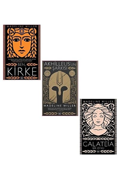 İthaki Yayınları Madeline Miller 3'lü Set ( Ben, Kirke # Akhilleus'un Şarkısı # Galateia)
