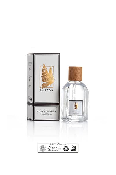 La Fann Unisex Rose & Vanilla 100ml - 80°kolonya