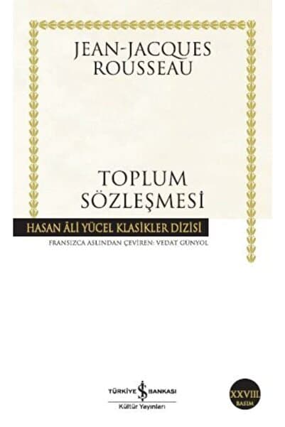 Türkiye İş Bankası Kültür Yayınları Toplum Sözleşmesi