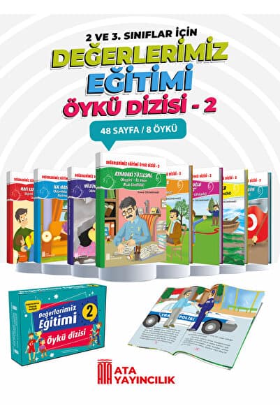 Ata Yayıncılık Değerlerimiz Öykü Dizisi-2 (2, 3 ve 4. Sınıflar)