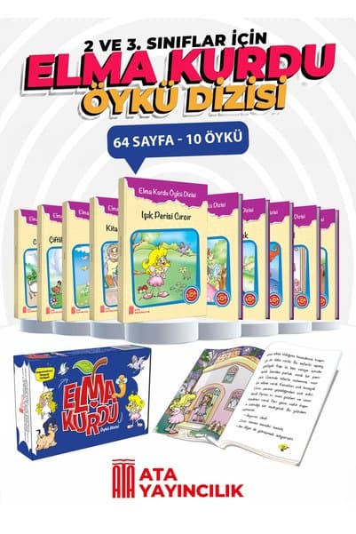 Ata Yayıncılık Elma Kurdu Öykü Dizisi (2 ve 3. sınıflar)